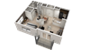 H 1 Bed 1 Bath